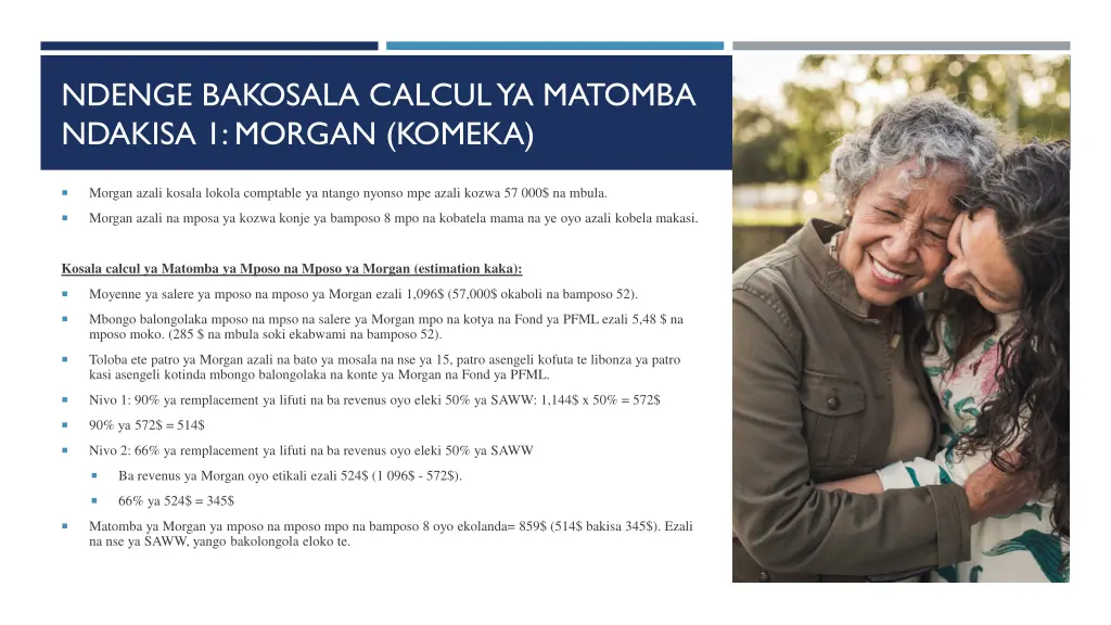 ndenge bakosala calculya matomba ndakisa 1 morgan