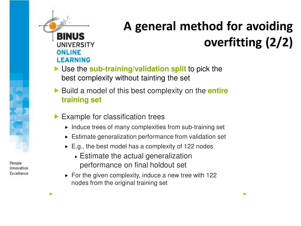 a general method for avoiding overfitting 2 2