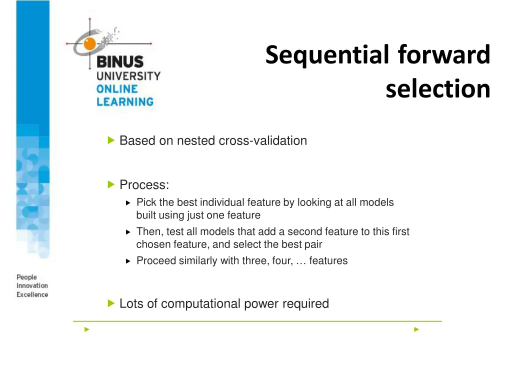 sequential forward