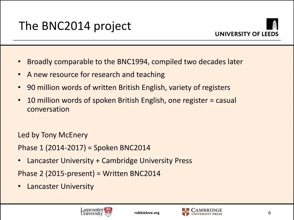 the bnc2014 project 1