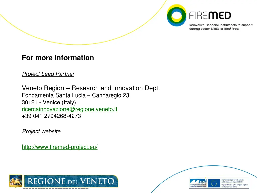 for more information