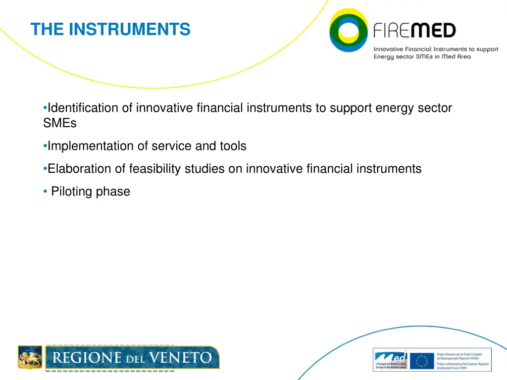 the instruments