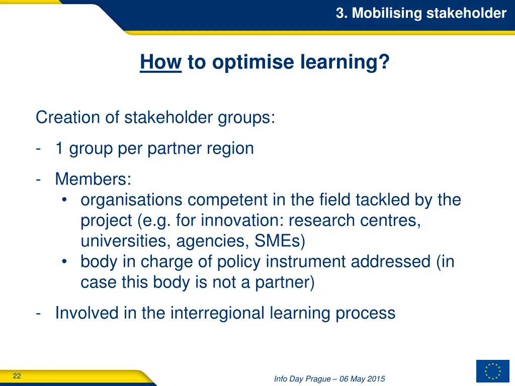 3 mobilising stakeholder 1