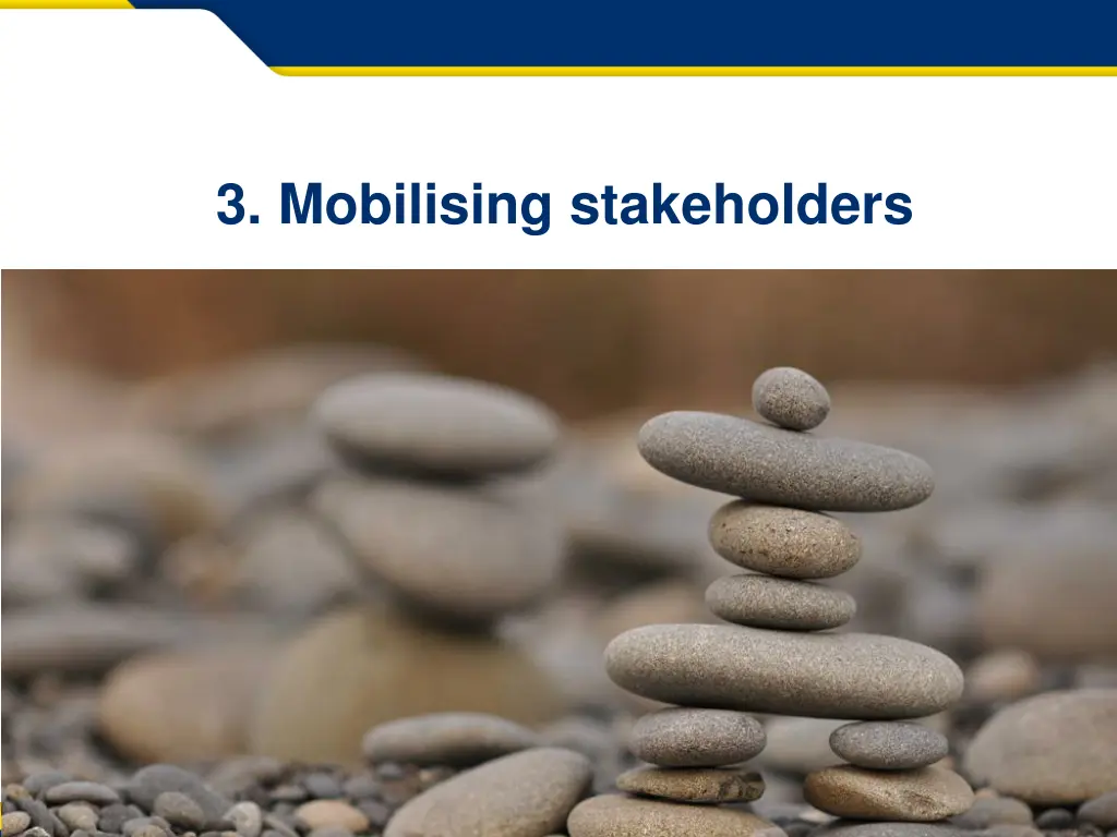 3 mobilising stakeholders