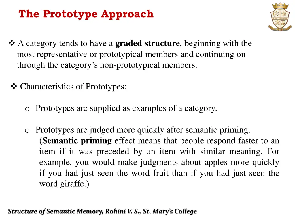 the prototype approach 1