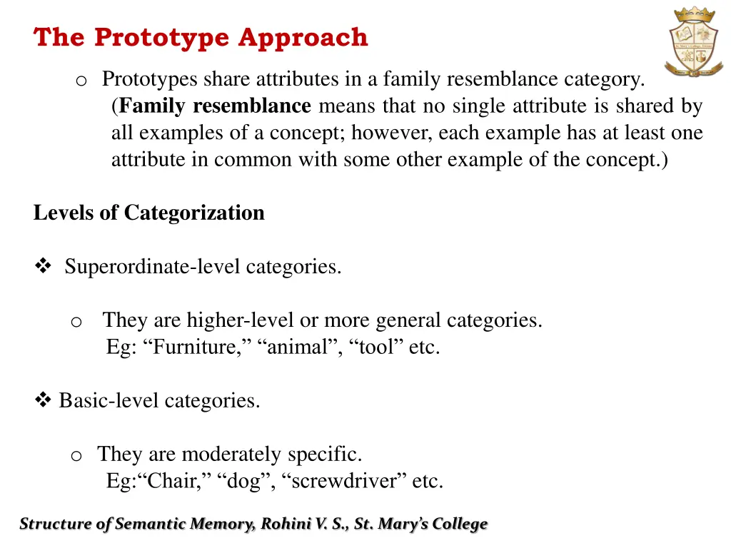 the prototype approach 2