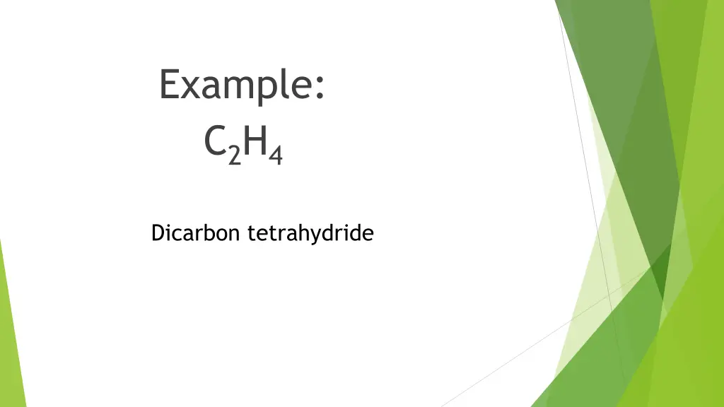example c 2 h 4
