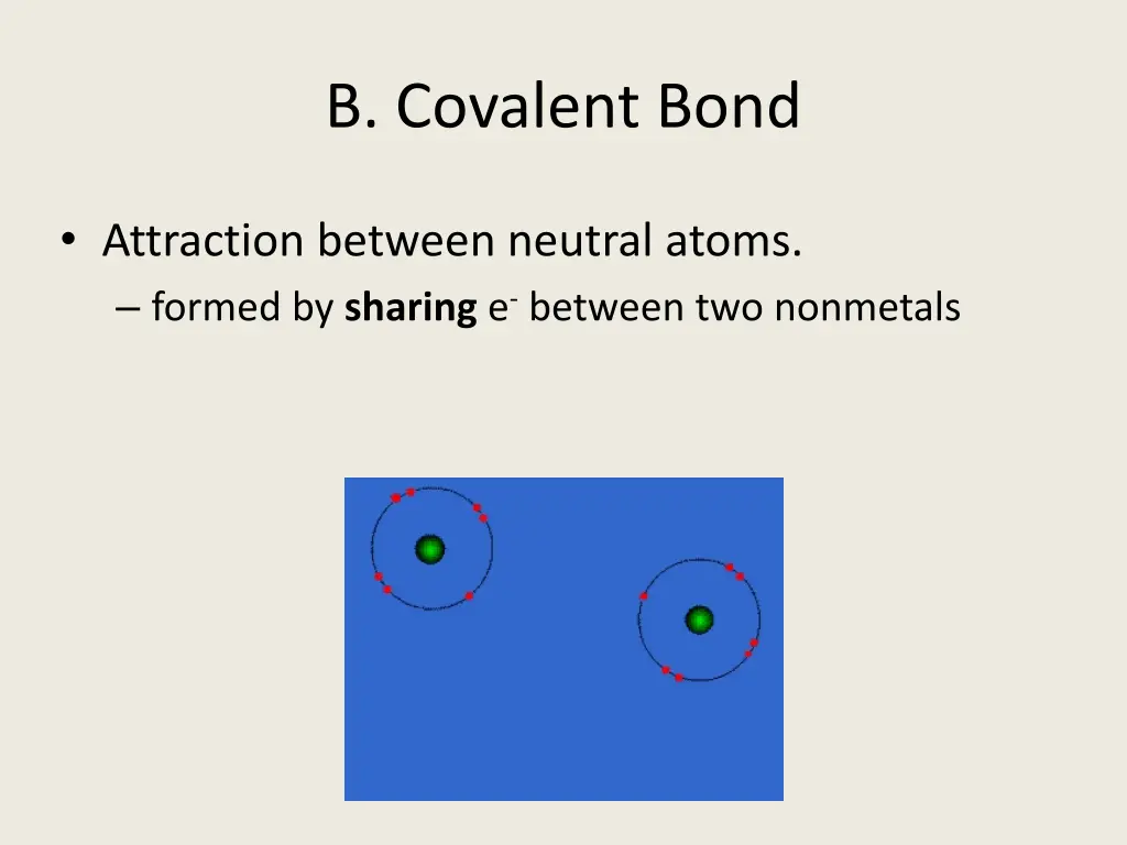 b covalent bond