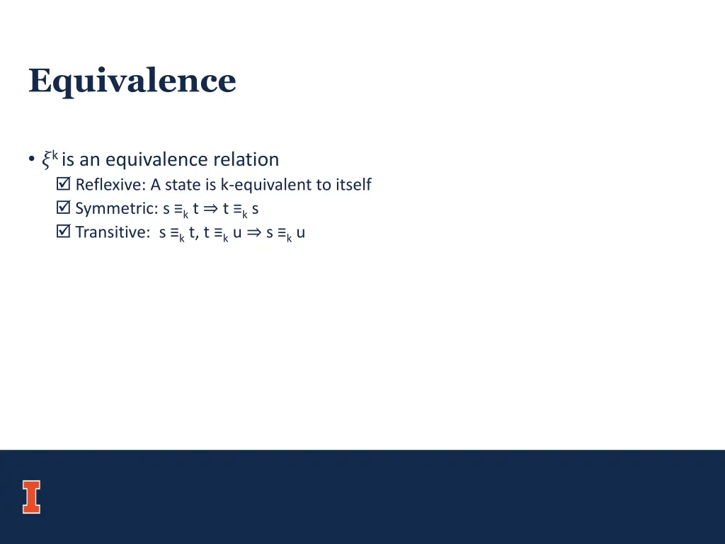 equivalence 1
