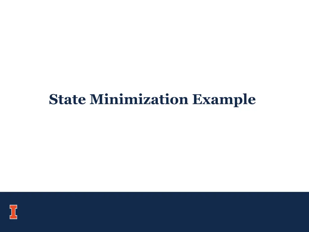 state minimization example
