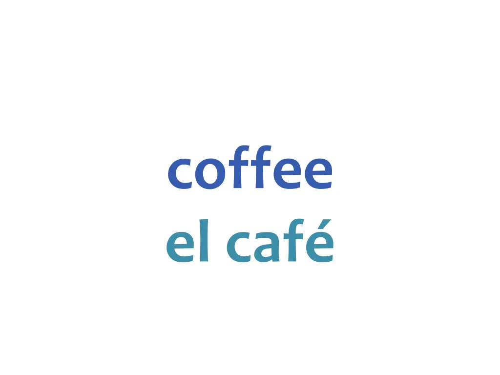 coffee el caf