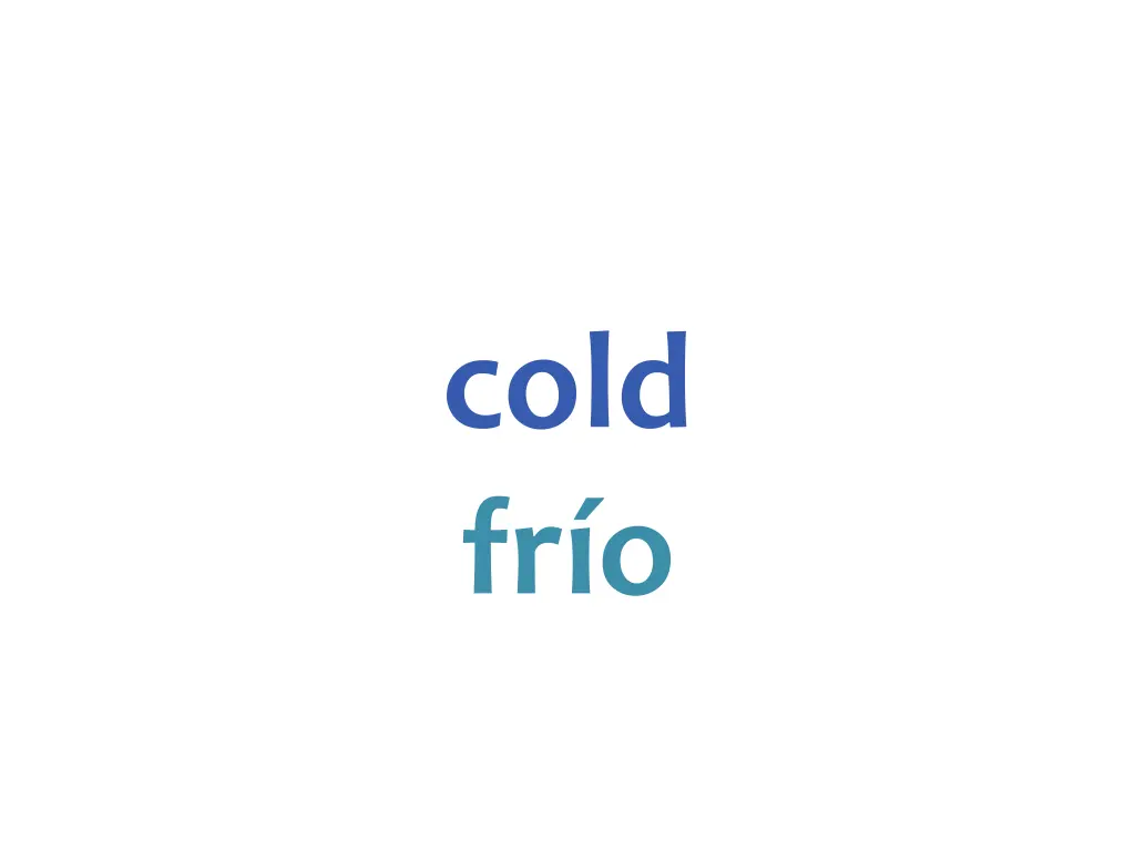 cold fr o