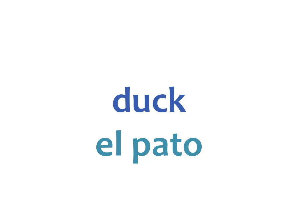 duck el pato