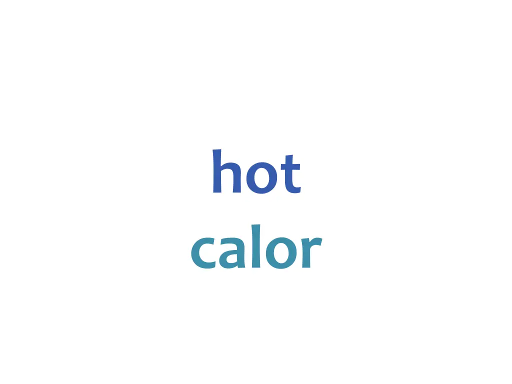 hot calor