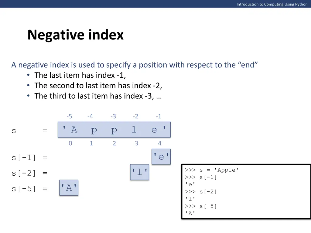 introduction to computing using python 4