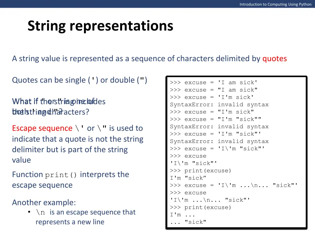 introduction to computing using python 6