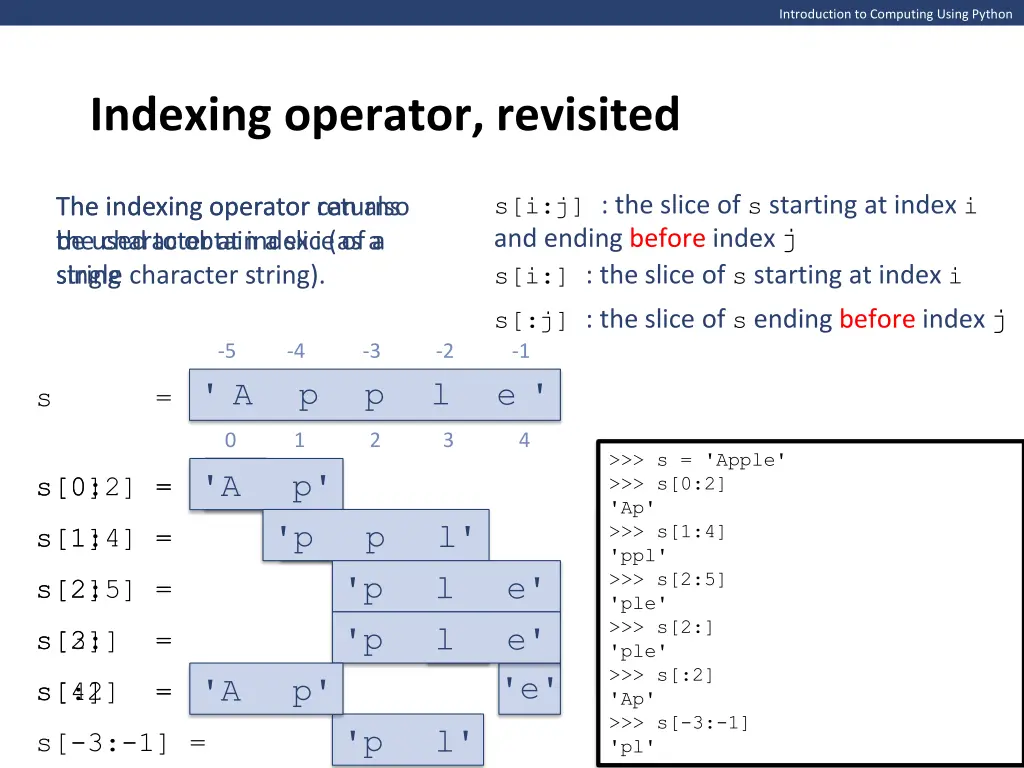 introduction to computing using python 7