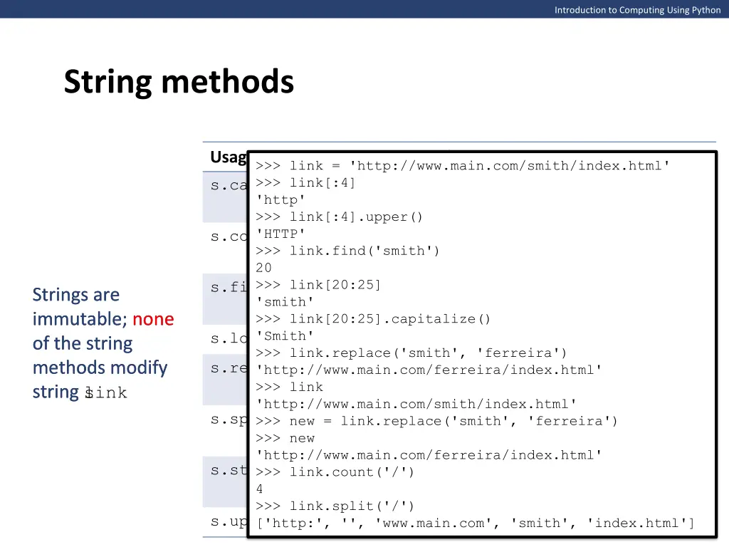 introduction to computing using python 9