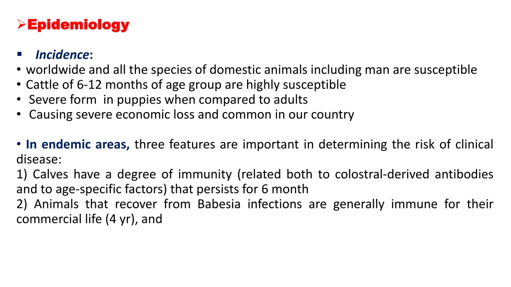 epidemiology epidemiology