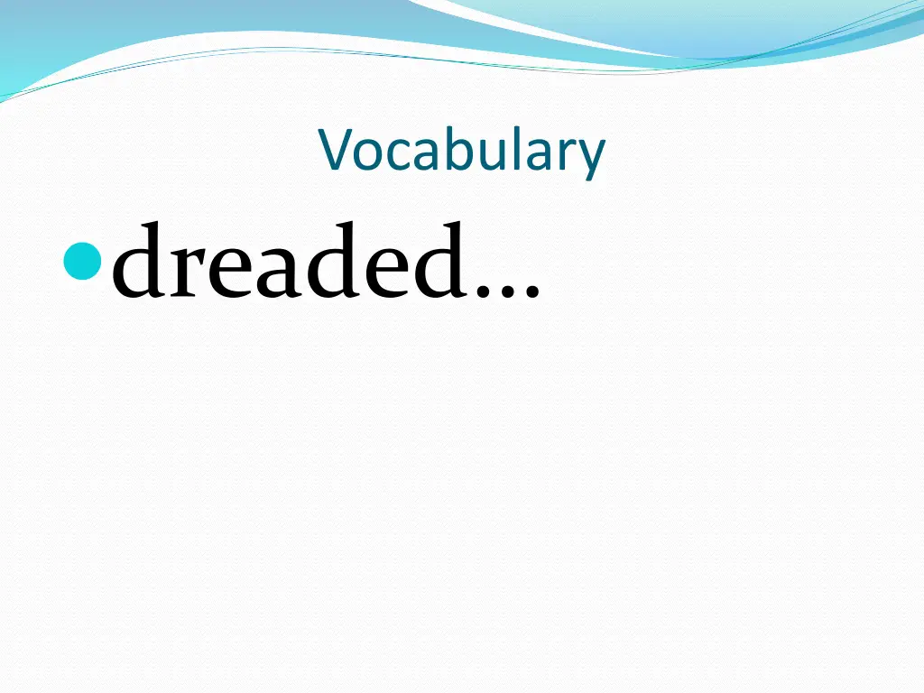 vocabulary 1