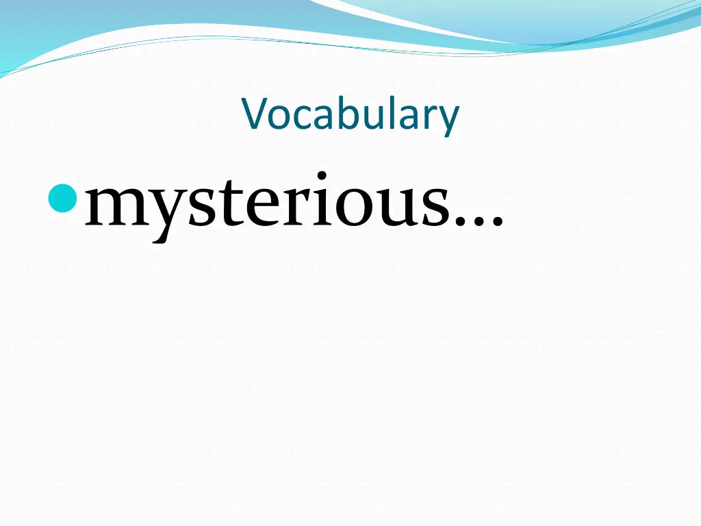 vocabulary 3