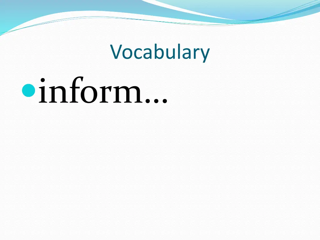 vocabulary 6