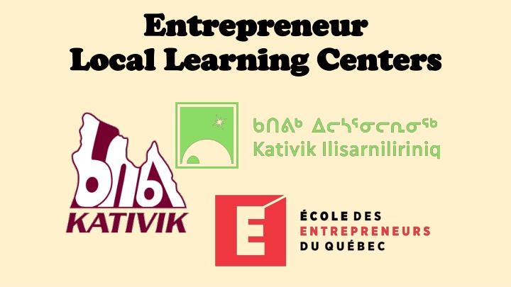 entrepreneur entrepreneur local learning centers
