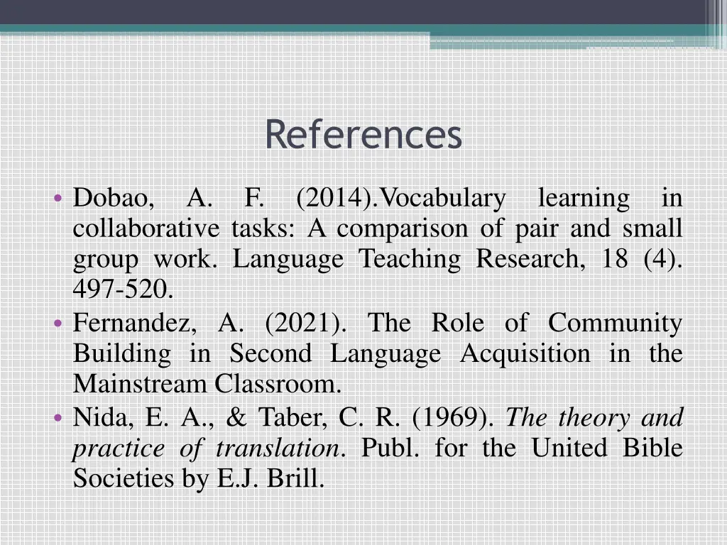 references