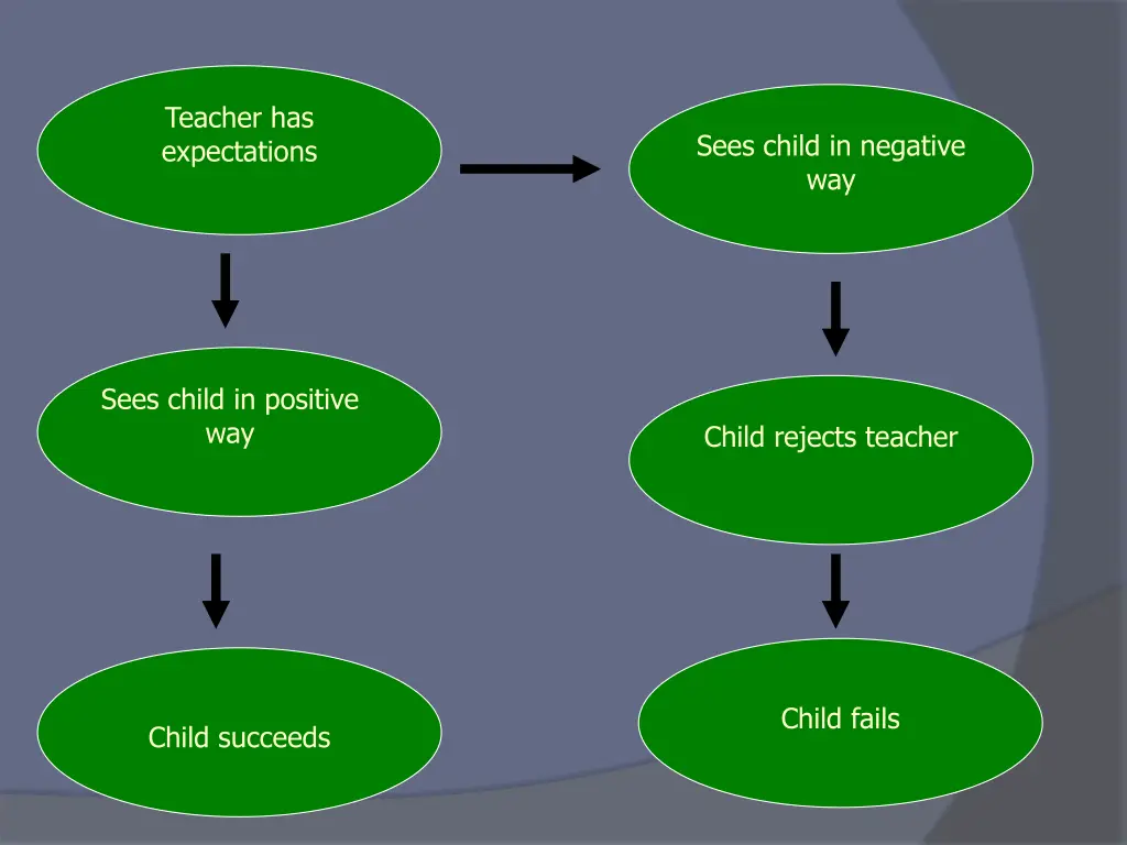 teacher has expectations