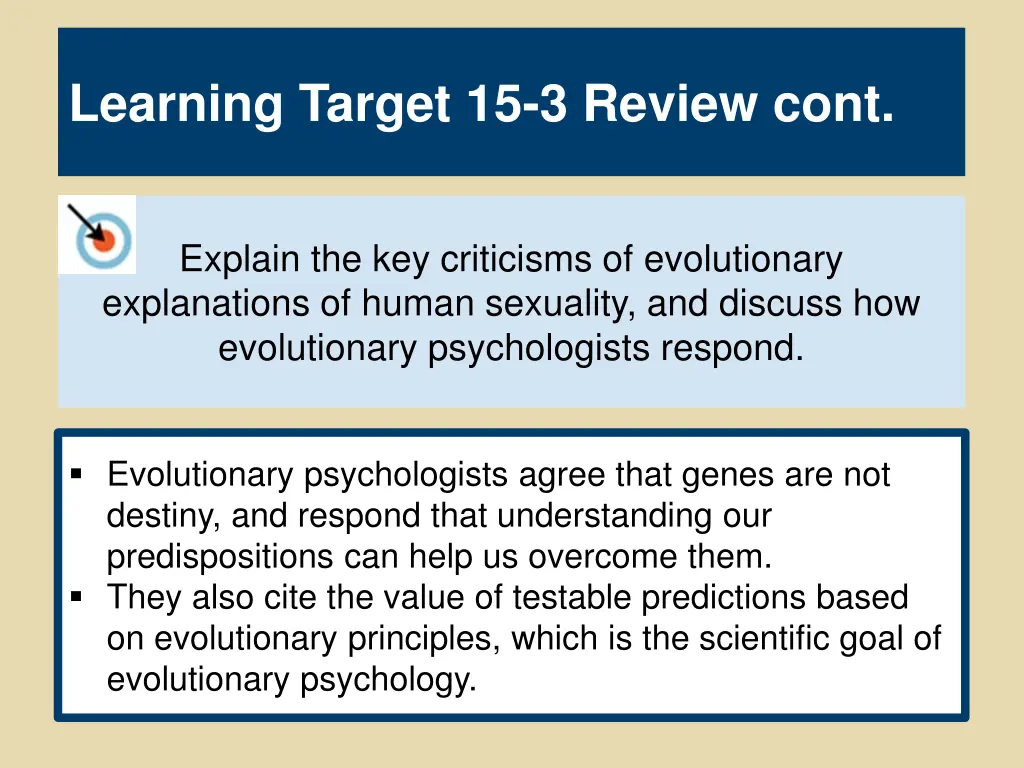 learning target 15 3 review cont
