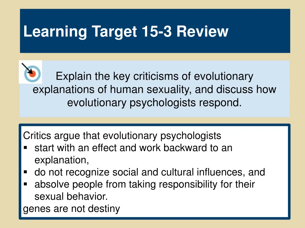 learning target 15 3 review