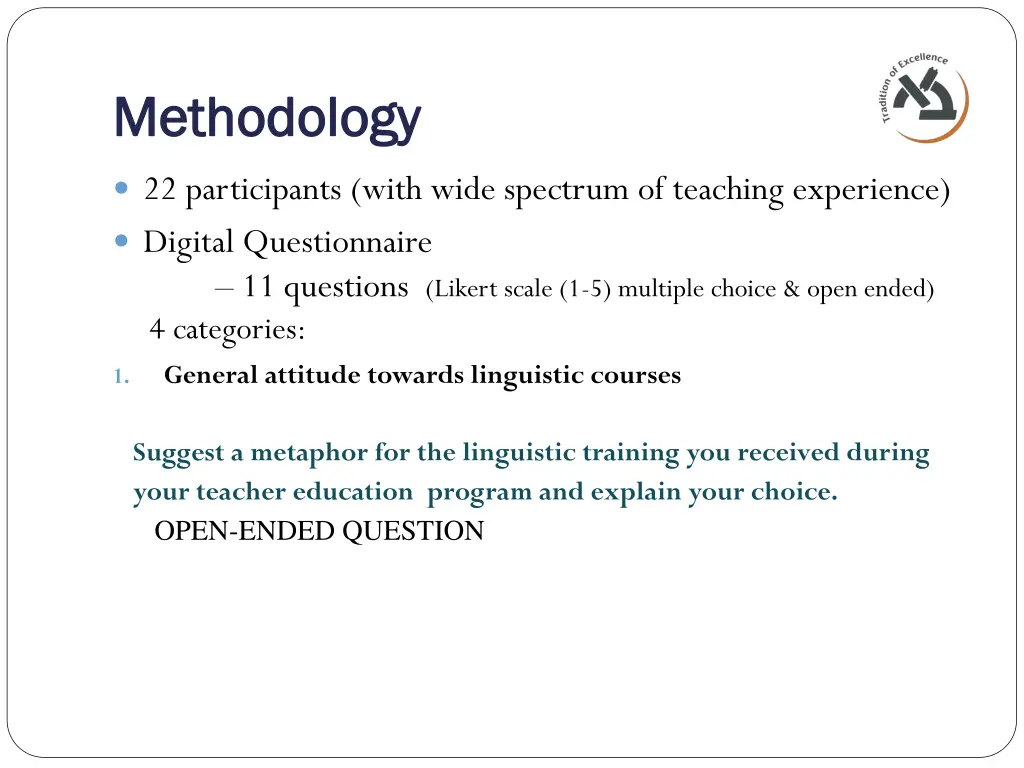 methodology methodology