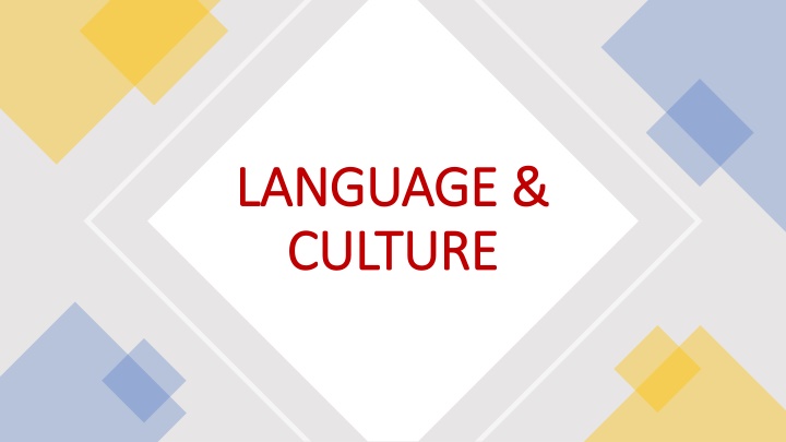 language language culture culture
