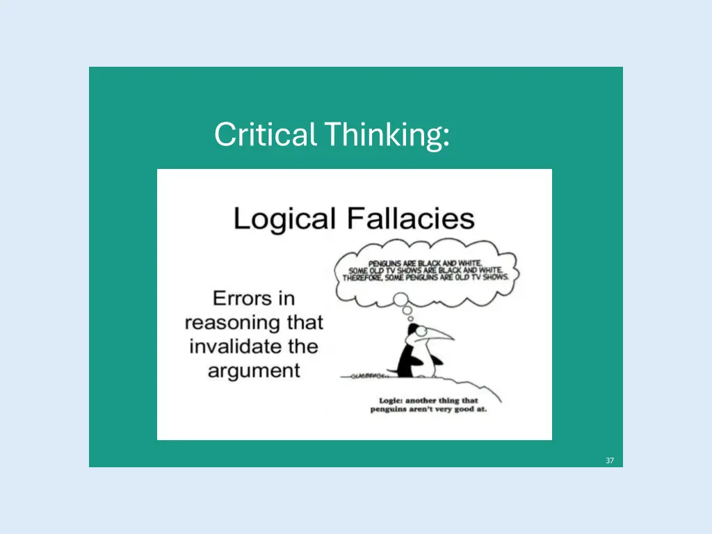 critical thinking