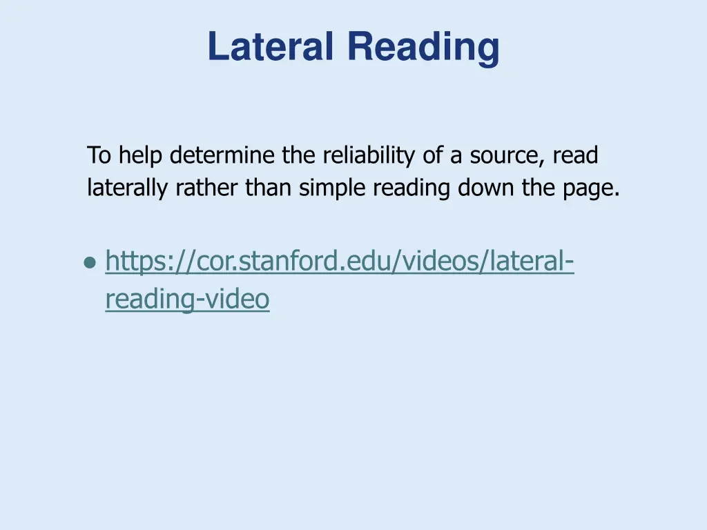 lateral reading