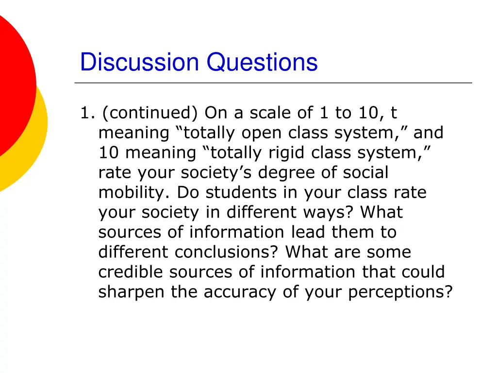 discussion questions 1