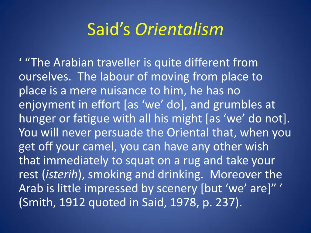 said s orientalism 2