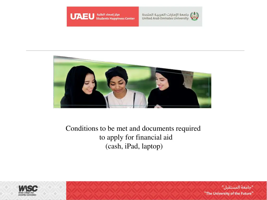 conditions to be met and documents required