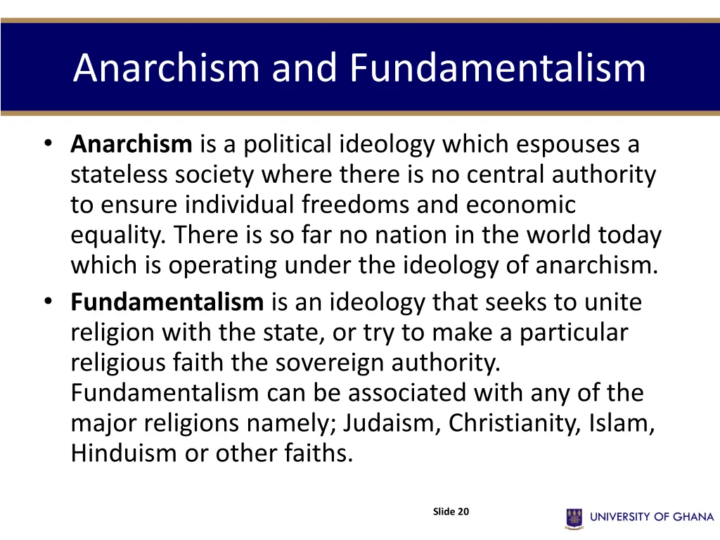 anarchism and fundamentalism