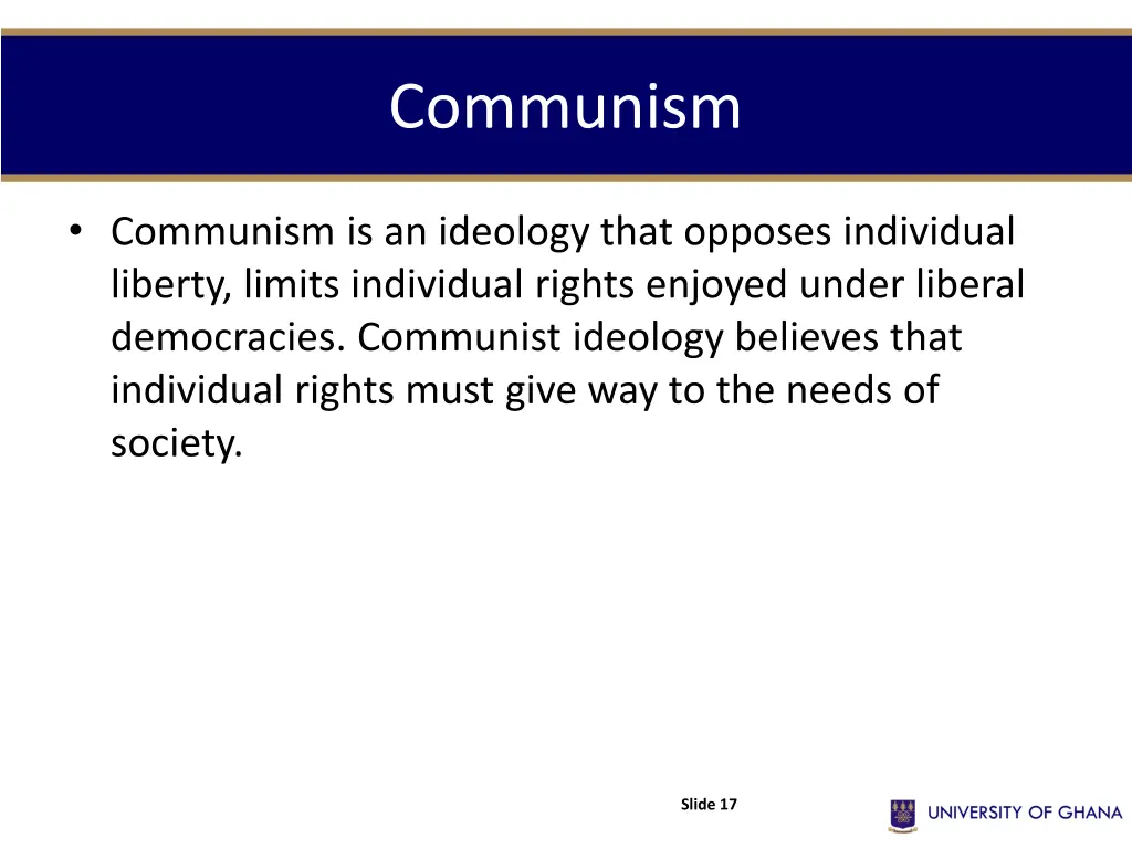 communism