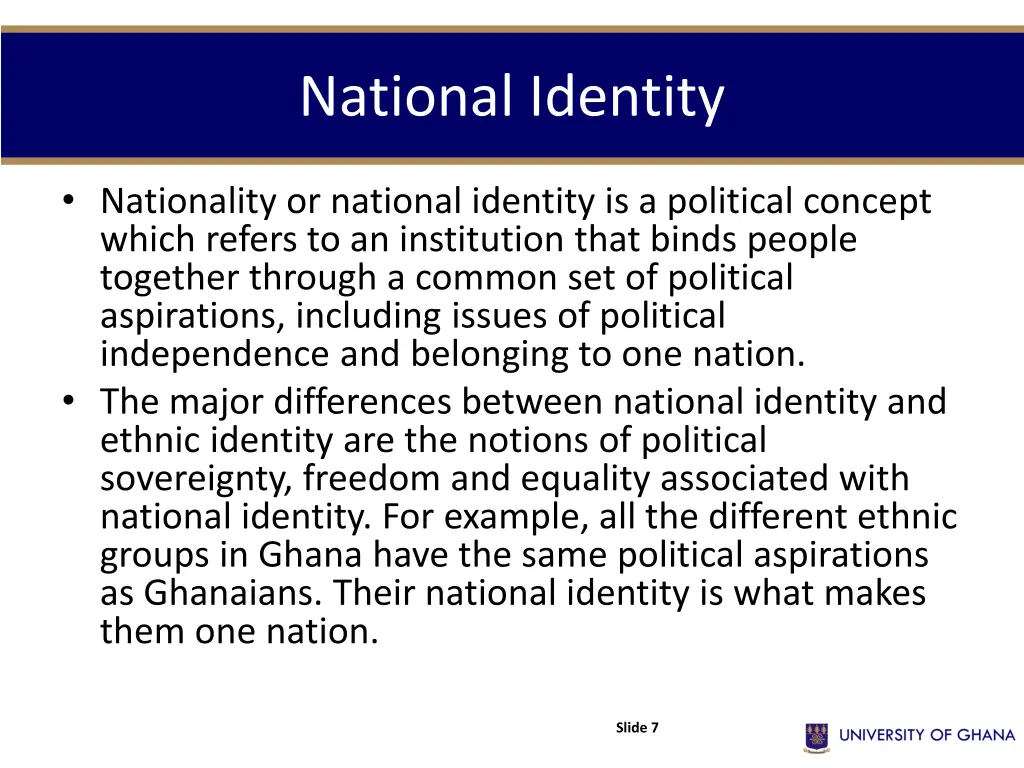 national identity