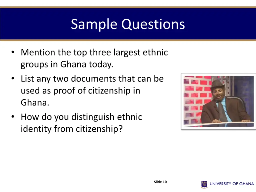 sample questions