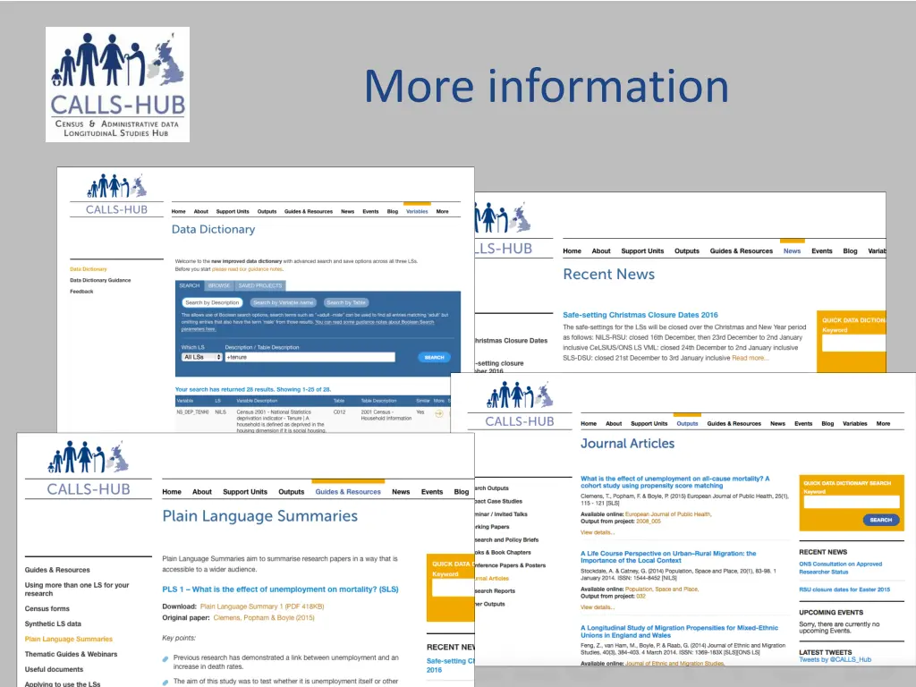 more information