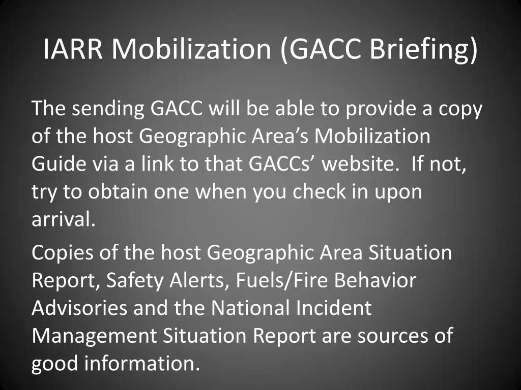 iarr mobilization gacc briefing 1