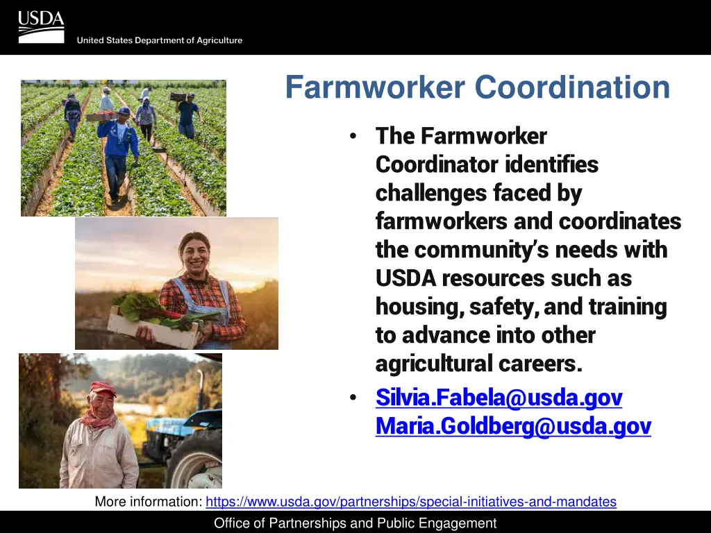 farmworker coordination