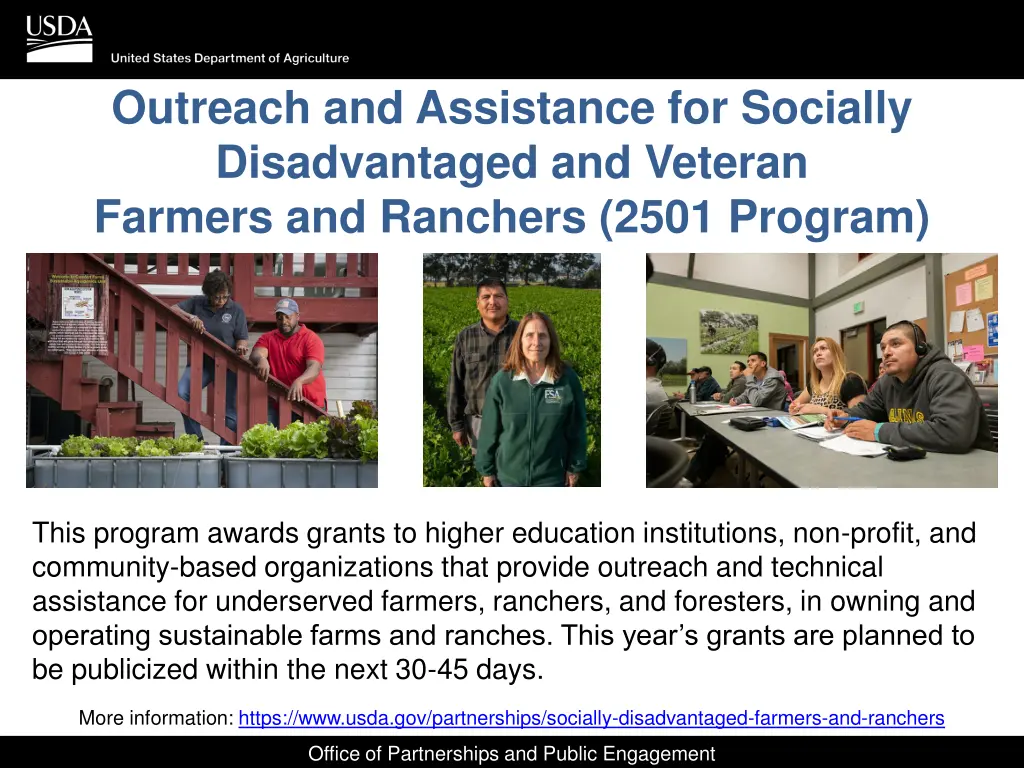 outreach and assistance for socially