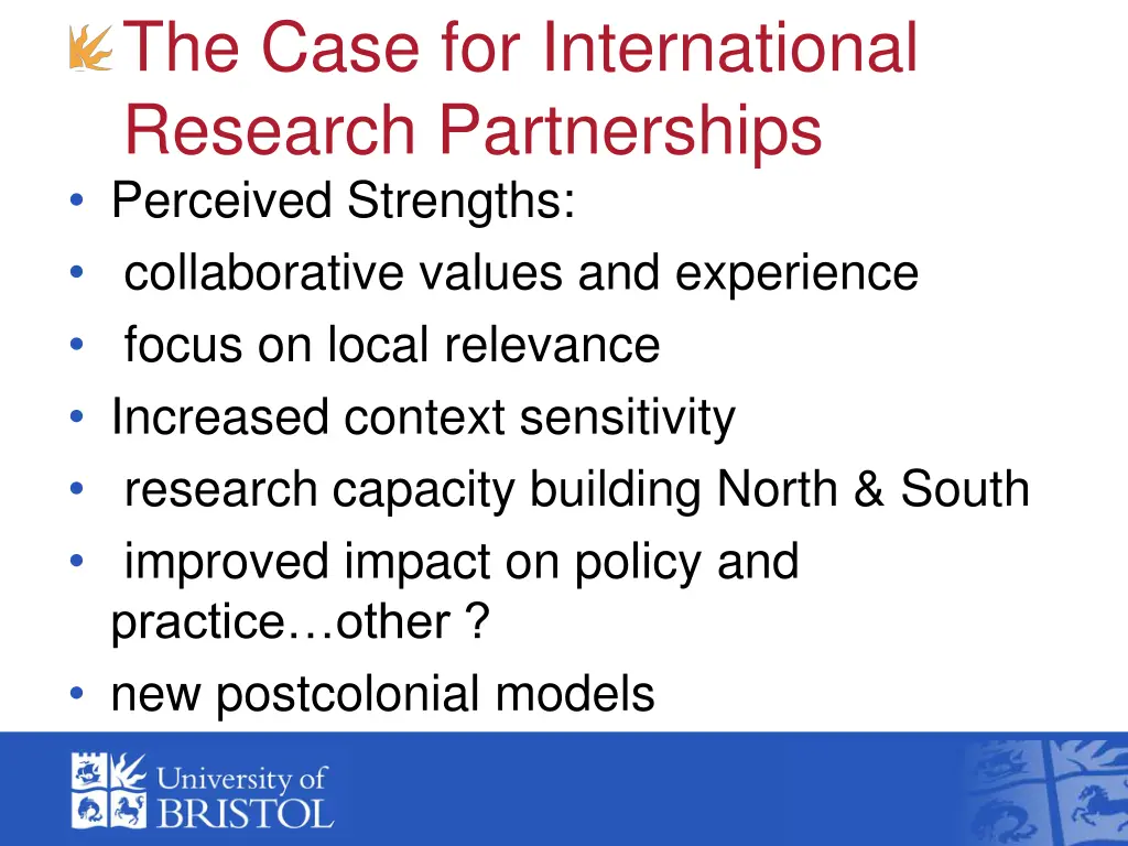 the case for international research partnerships