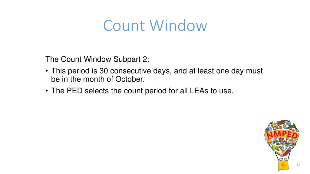 count window