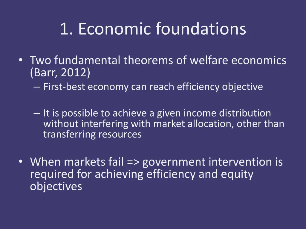 1 economic foundations