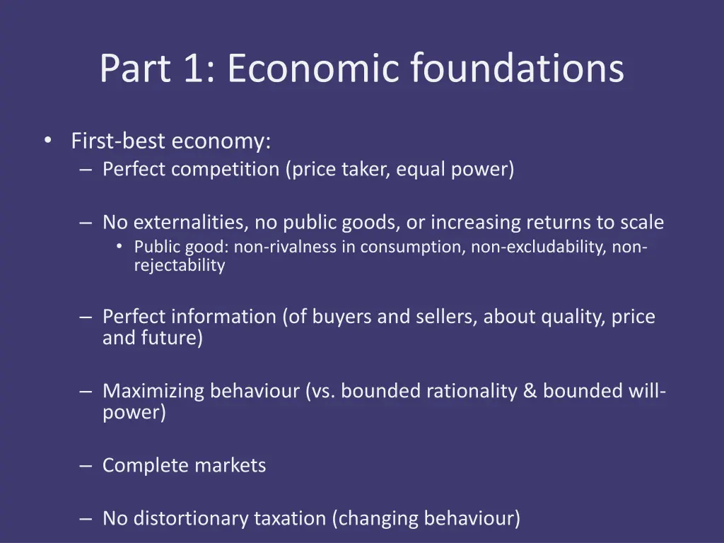 part 1 economic foundations